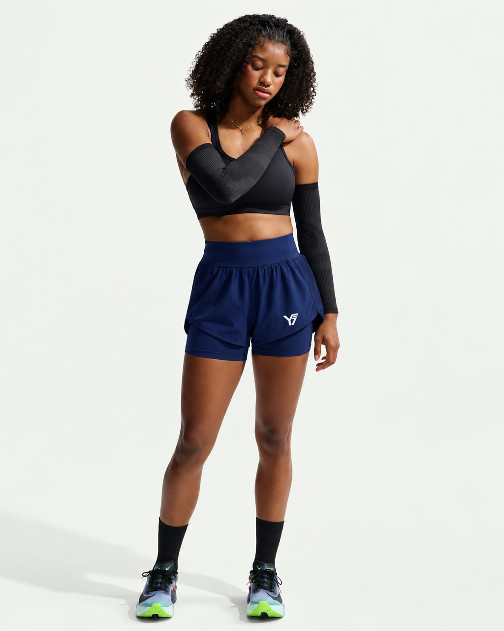Y7 – Flow
Short de running femme Dri-FIT 2-en-1