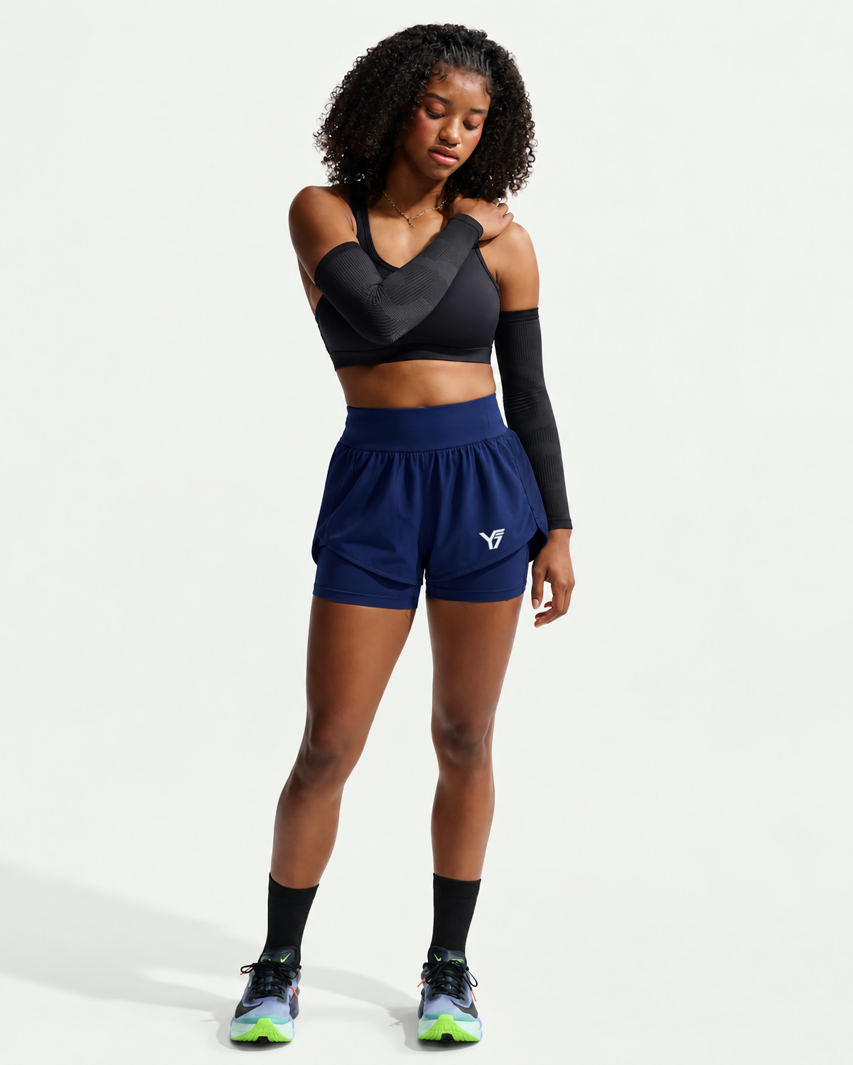 Y7 – Flow
Short de running femme Dri-FIT 2-en-1
