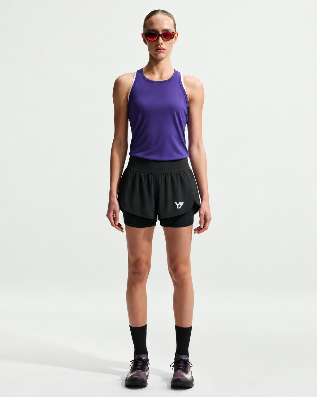 Y7 – Flow
Short de running femme Dri-FIT 2-en-1