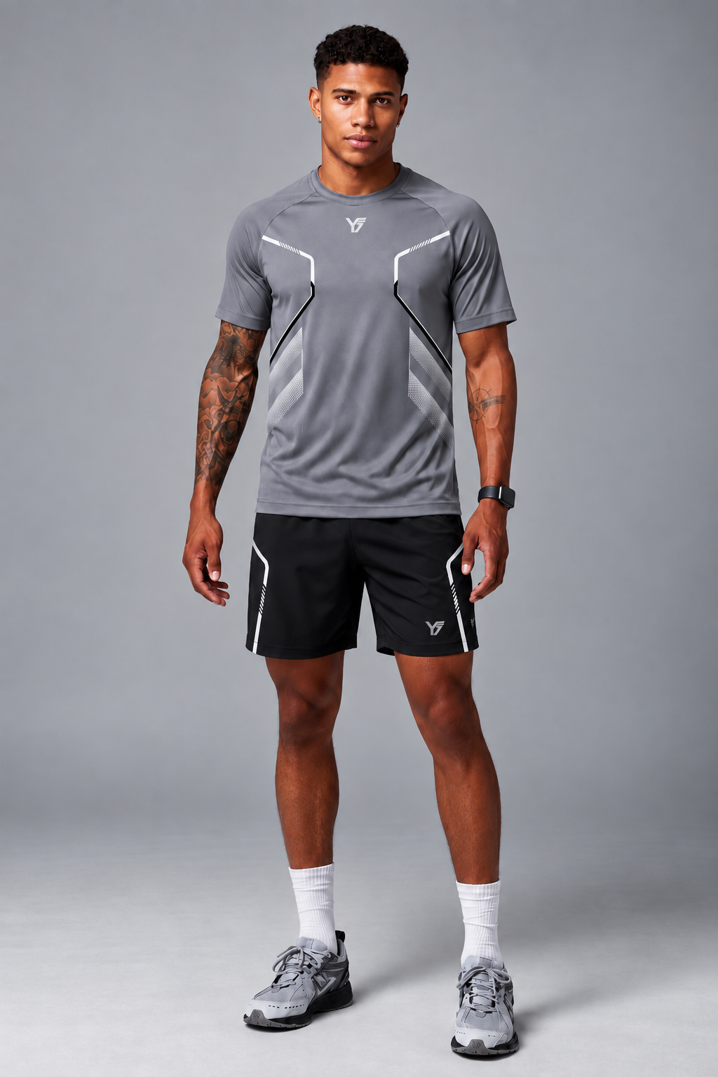 KIT D’ENTRAÎNEMENT Y7 
Léger • Respirant • Séchage rapide • Confortable